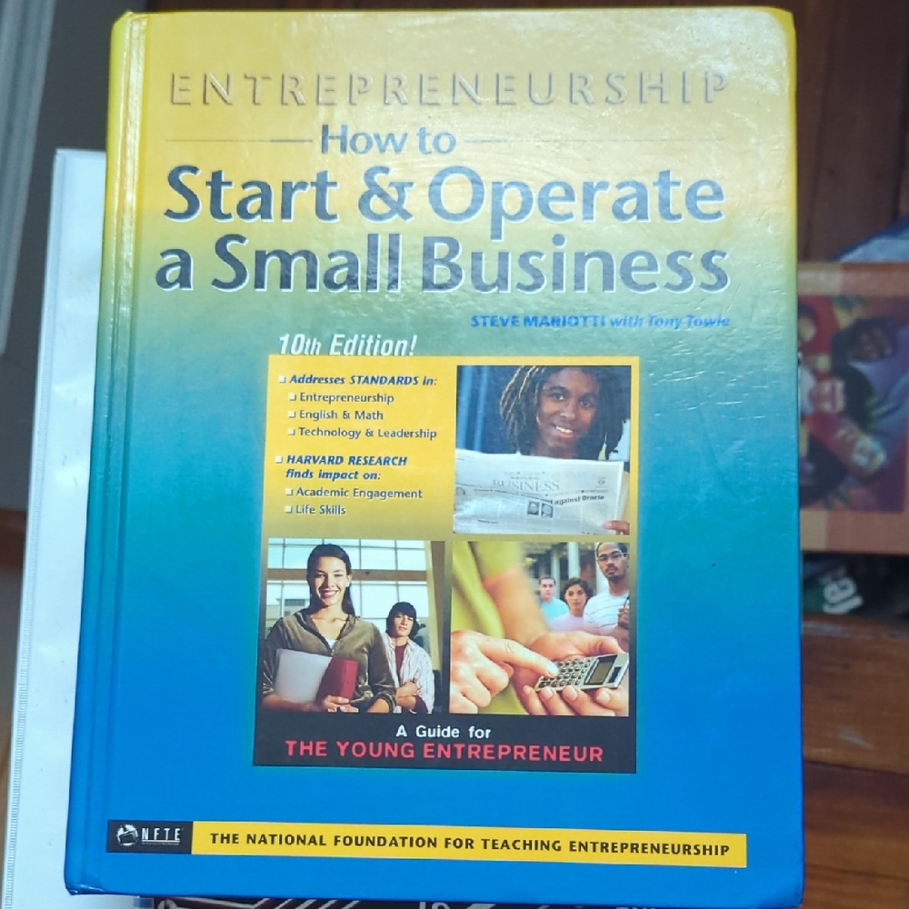 Entrepreneurship Book- How to Start & Operate a Small Business 10 EDITION